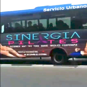 Campaña de Publicidad en Autobuses en Estepona
